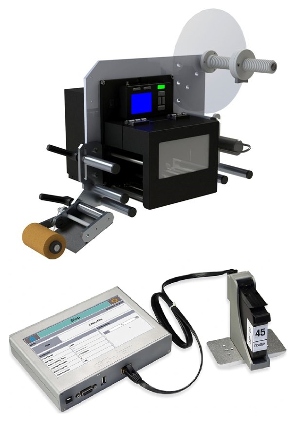 Принтер-аппликатор с термо-струйной печатью